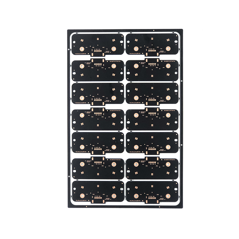 Papan PCB OSP Hitam Dua Sisi 0.3-6Mm